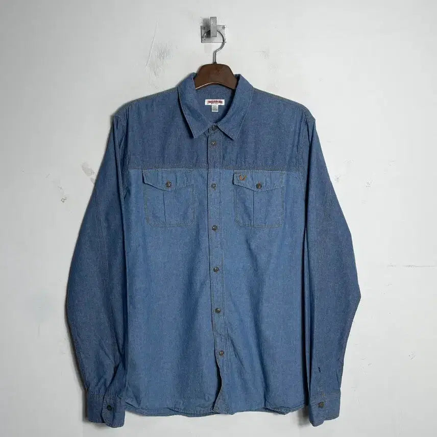 [BUNJANG] True Religion Denim Shirt / 트루릴리전 데님 셔츠