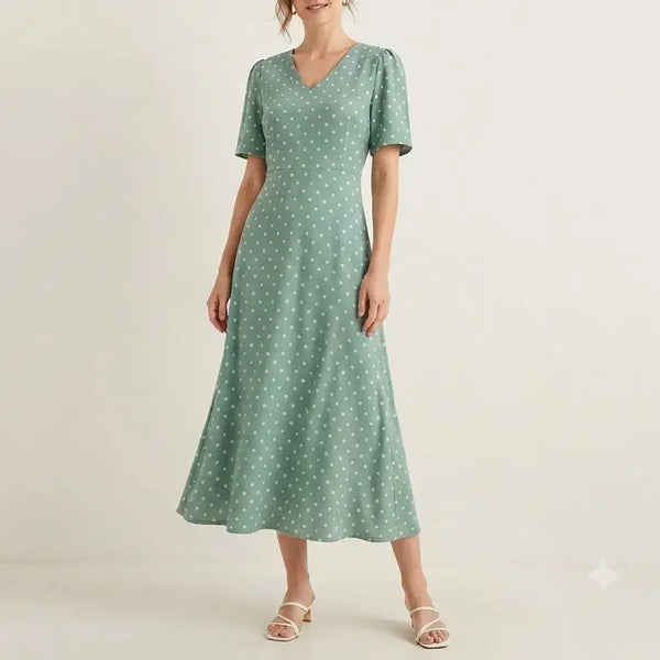 [BUNJANG] ISABEY Short Sleeve One-Piece Dress / [F]이사베이 반팔 원피스