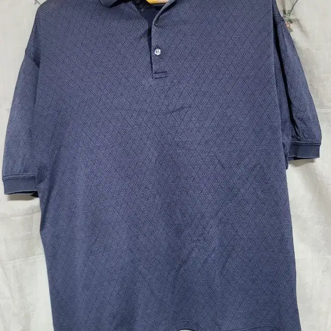 [BUNJANG] Burberry Golf Men's Short Sleeve Polo Shirt - Size M (Fits 105) / 버버리 골프 남성 반팔 카라티 M
