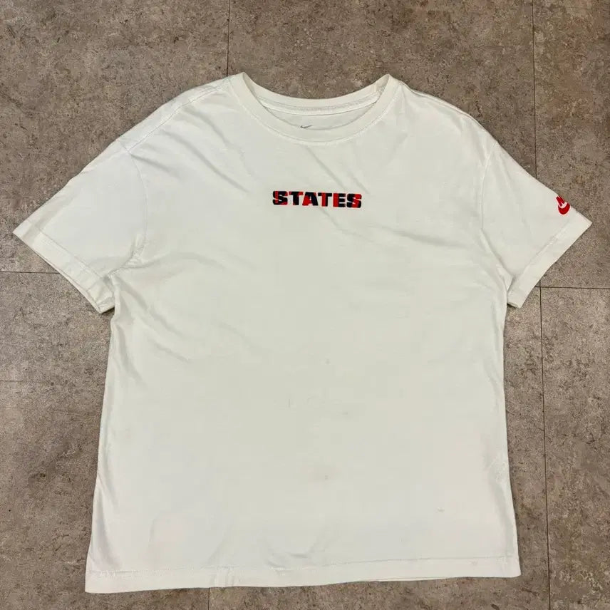 [BUNJANG] Nike White T-Shirt #csz807 / 나이키 화이트 반팔티 #csz807