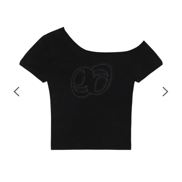 [BUNJANG] Az on Kiki Slim Tee Black / 애즈온 키키 슬림티 블랙 판매