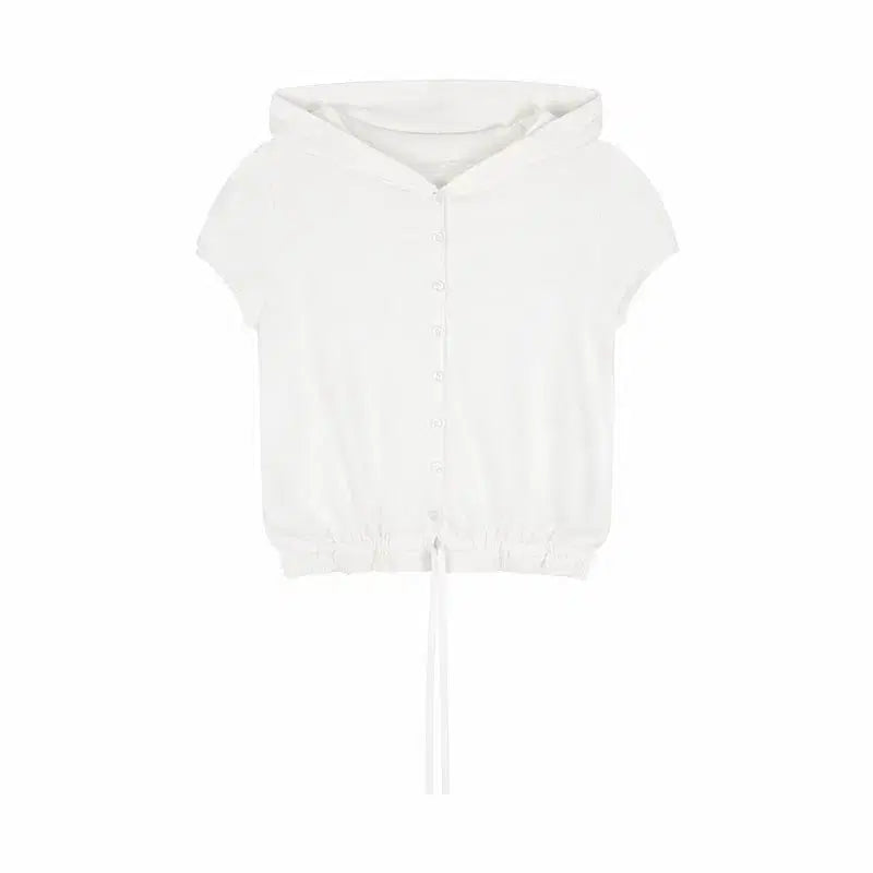 [BUNJANG] Lily Cotes Glory Hoodie Cardigan Ivory New / 릴리코츠 글로리 후디 가디건 아이보리 새상품
