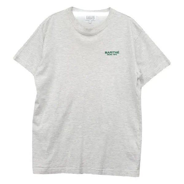[BUNJANG] Marithe Francois Girbaud Light Gray Short-Sleeve T-Shirt Size S / 마리떼 프랑소와 저버 라이트 그레이 반팔티 S