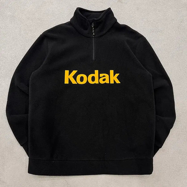 [BUNJANG] Kodak Fleece Zip-Up / S 코닥 플리스 집업