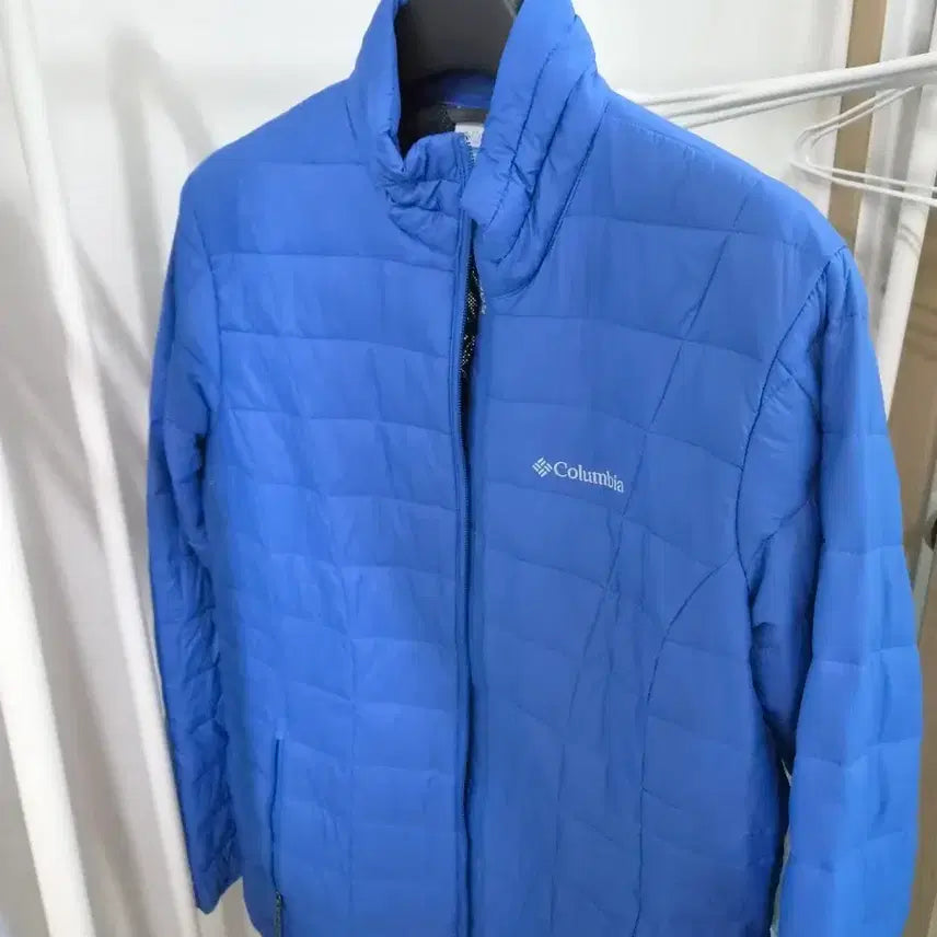 [BUNJANG] Columbia Lightweight Padded Jacket Blue / 컬럼비아 경량 패딩 자켓 블루