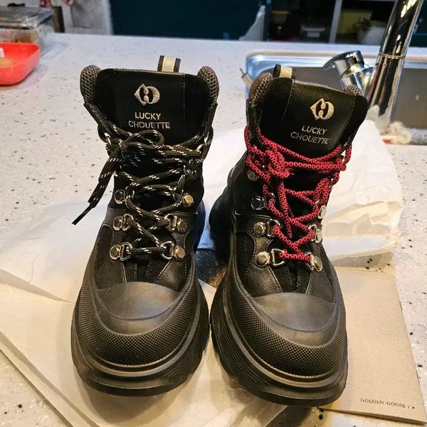 [BUNJANG] Lucky Chouette Women's Walker Boots / 럭키슈에뜨 운동화