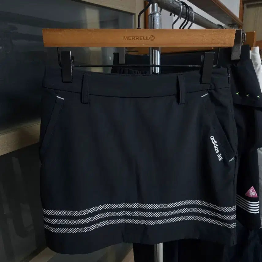 [BUNJANG] Adidas Women's Golf Skirt Black XS / 여성XS 아디다스  골프 스판스커트 블랙