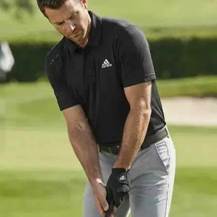 [BUNJANG] Adidas Golf Men's Size 100 Performance Short Sleeve Polo Shirt / [100]아디다스골프 기능성 반팔 카라티