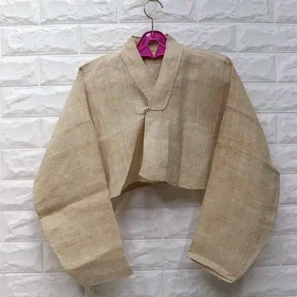 [BUNJANG] Hemp Shirt for Women (Size 66M, Height 150-160) / 127 삼베저고리 삼베셔츠 여성66M 키150-160/창고갤러리