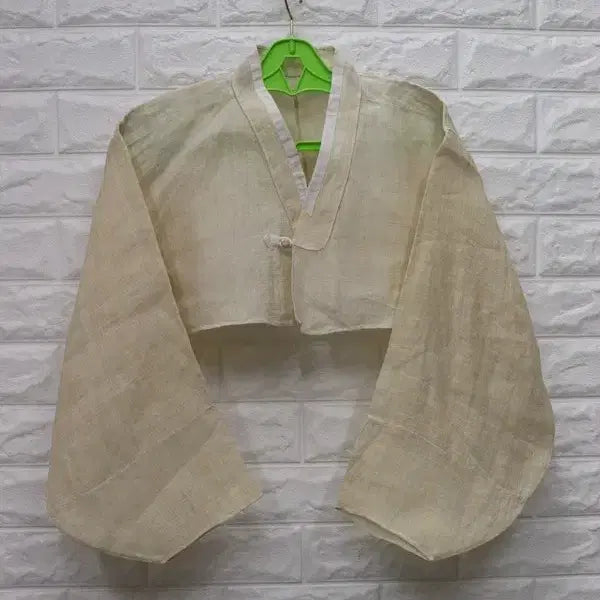 [BUNJANG] Women's Hemp Ramie Jeogori Shirt Size 55S (Height 150-160cm) / 128  모시저고리 삼베셔츠 여성55S키150-160/창고갤러리