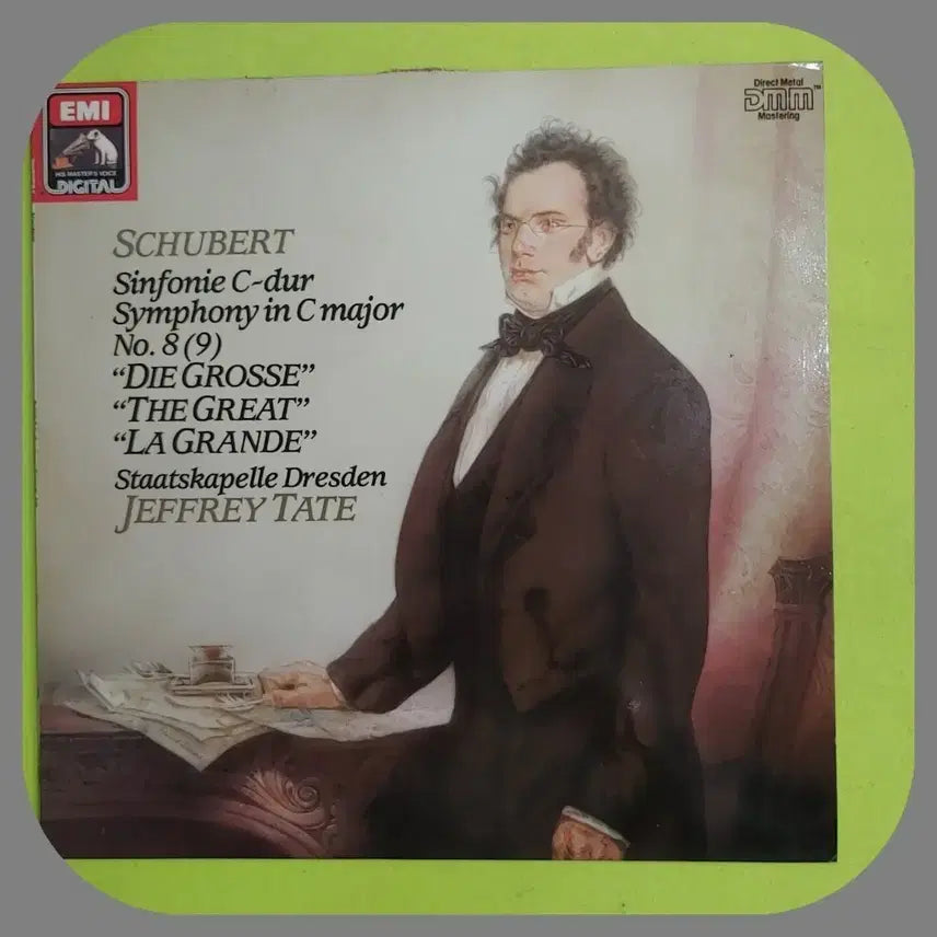 [BUNJANG] Schubert Symphony No. 8 'Great' DMM LP conducted by Jeffrey Tate / 슈베르트 교향곡 8번 '그레이트' 제프리 테이트 지휘 EMI DMM LP NM/NM