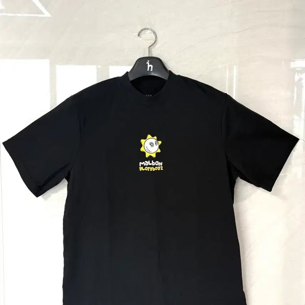 [BUNJANG] Malbon Golf Glory Boys Graphic T-Shirt Black / S 말본 글로리보이즈 그래픽 반팔 티셔츠 블랙