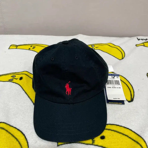 [BUNJANG] Polo Ralph Lauren Black Ball Cap / 폴로 랄프로렌 블랙 볼캡