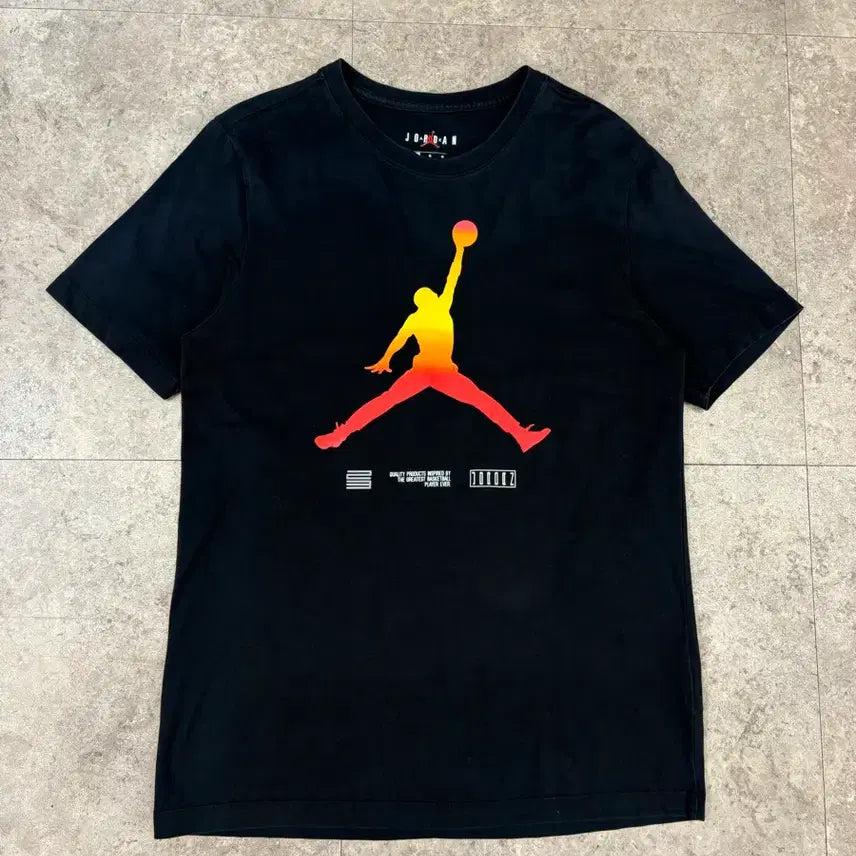 [BUNJANG] Jordan Jumpman Short Sleeve T-Shirt Black / 조던 점프맨 반팔티 블랙 #csz808