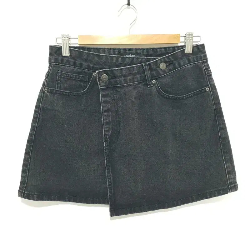 [BUNJANG] Mutan Standard Denim Wrap Skirt Size M / 무탠다드 데님 랩 스커트 M_S2583