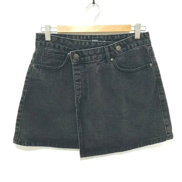 [BUNJANG] Mutan Standard Denim Wrap Skirt Size M / 무탠다드 데님 랩 스커트 M_S2583