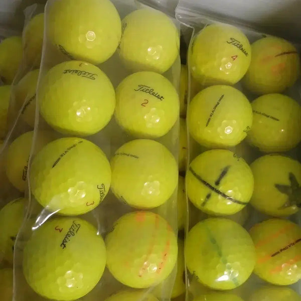 [BUNJANG] Titleist V1X Marked Pro V1X Golf Balls (50 pcs) / 타이틀리스트v1x,4ps 50알 / 마킹 로스트볼