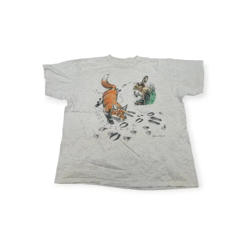 [BUNJANG] Vintage Fox T-Shirt / 빈티지 여우 티셔츠