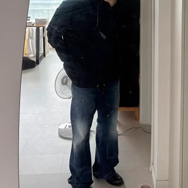 [BUNJANG] Helmut Lang Gausset Anorak Hooded Jacket Deep Navy XL / 정가100/새상품) 헬무트랭 거싯 아노락 후드재킷 XL
