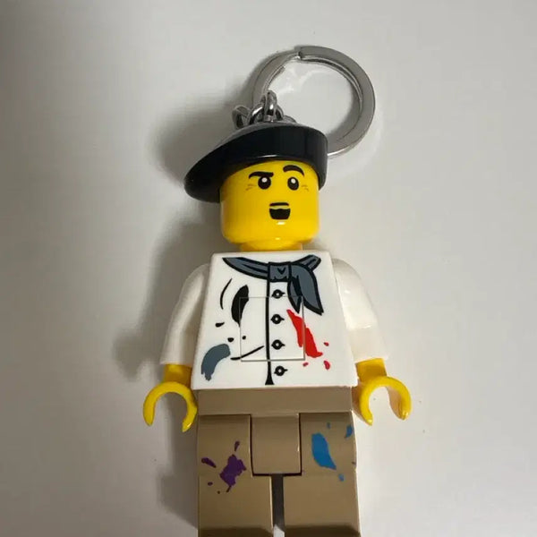 [BUNJANG] LEGO Minifigure Painter Keychain / 레고 미니피규어 페인터 키링