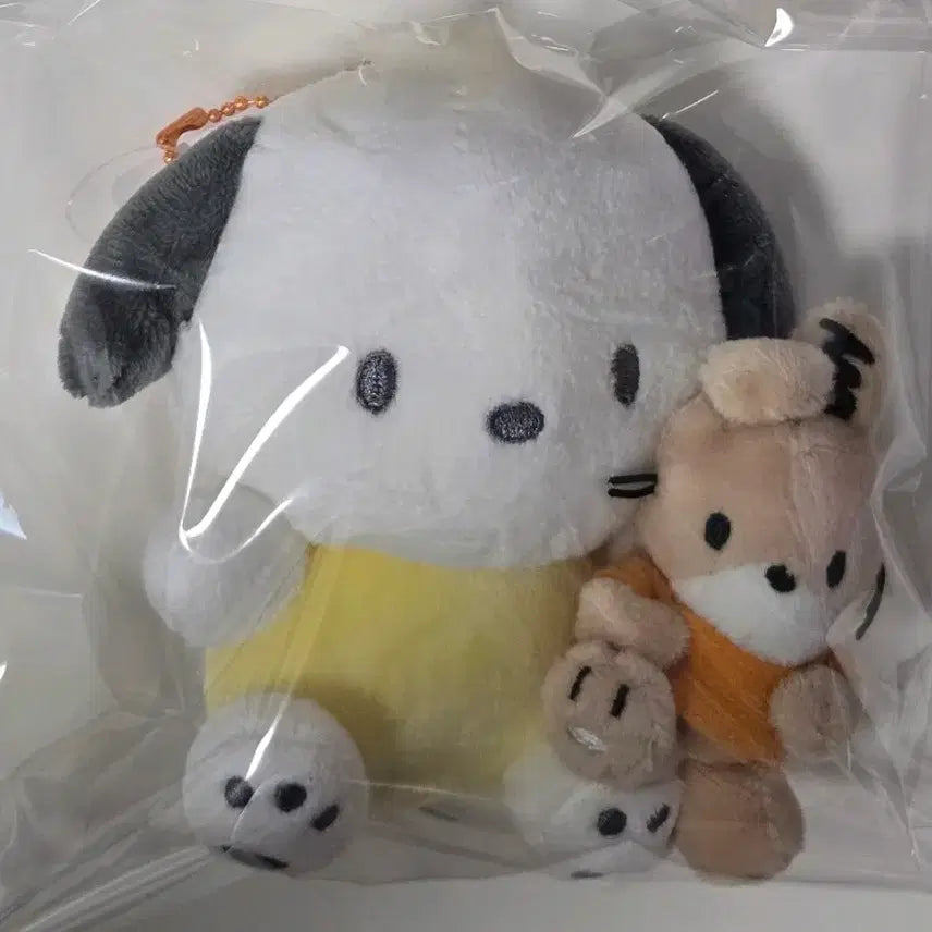 [BUNJANG] Sanrio Pochacco Kkanbu Keychain Plush / [새상품]산리오 포차코 깐부 키링 인형