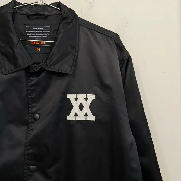 [BUNJANG] DEXXTER Double X Glossy Nylon Coach Jacket / DEXXTER 더블 엑스 글로시 나일론 코치 자켓