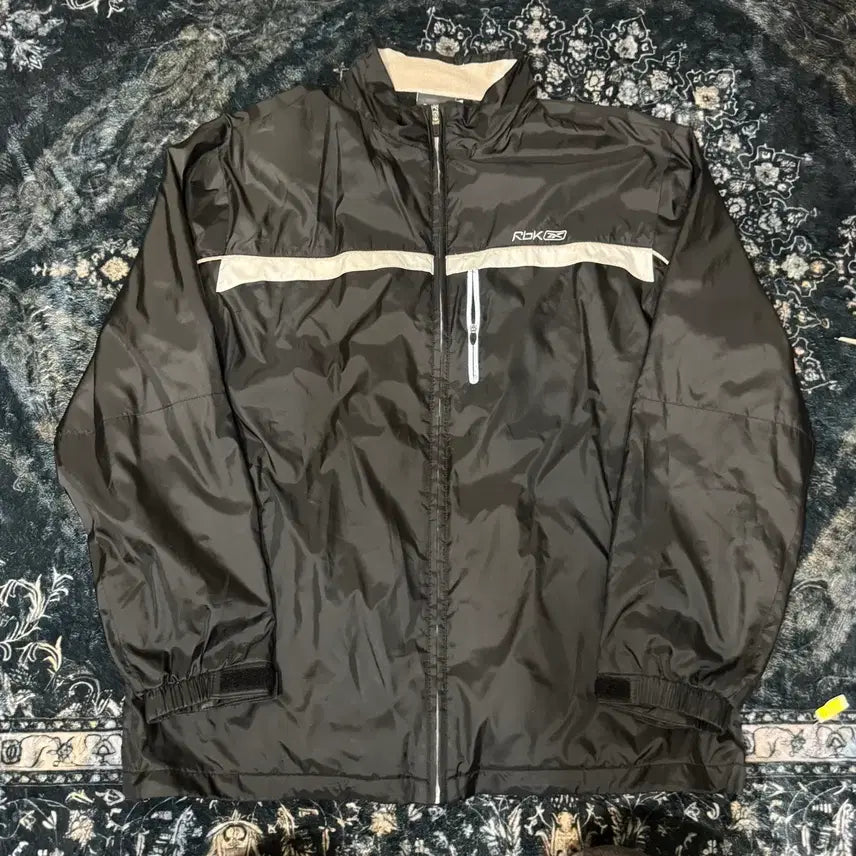 [BUNJANG] Reebok Old School Windbreaker Jacket / 리복 올드스쿨 바암막이 자켓