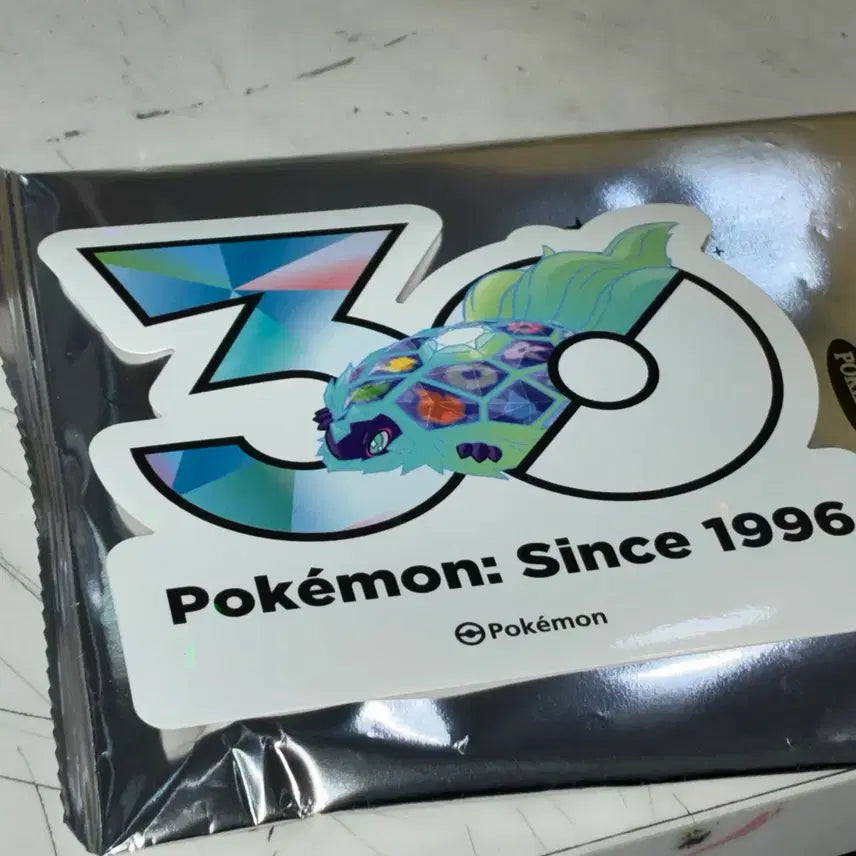 [BUNJANG] Pokemon 30th Anniversary Sticker - Terapagos / 포켓몬스터 30주년 스티커 테라파고스