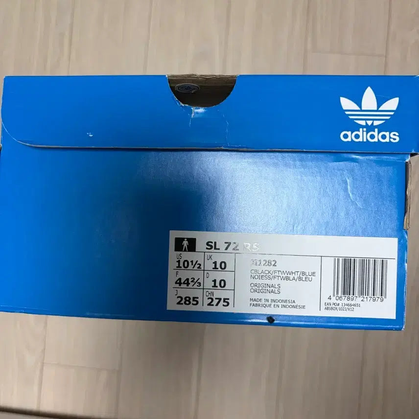 [BUNJANG] Adidas SL 72 RS Black (285mm) - New / 아디다스 SL 72 RS 블랙 285 새상품