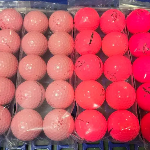 [BUNJANG] Callaway Legacy Pink Lost Golf Balls - 40 Count (Grade A-) / 켈러웨이 레거시외핑크 40개(A-급)로스트볼