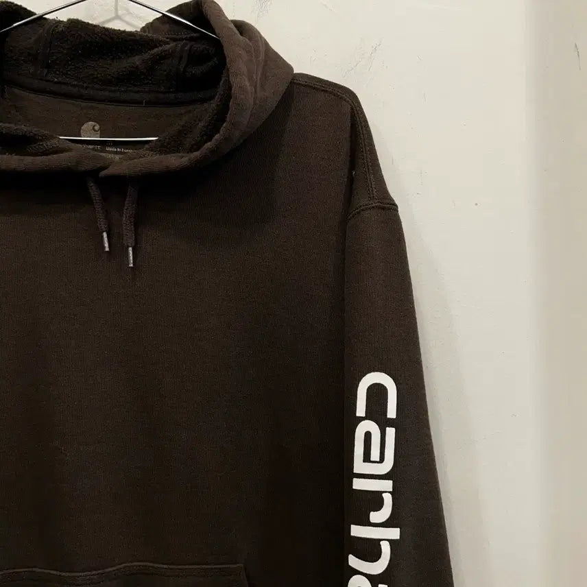 [BUNJANG] Carhartt Original Fit Heavy Cotton Hoodie Brown / 칼하트 오리지날핏 헤비코튼 후드티 브라운