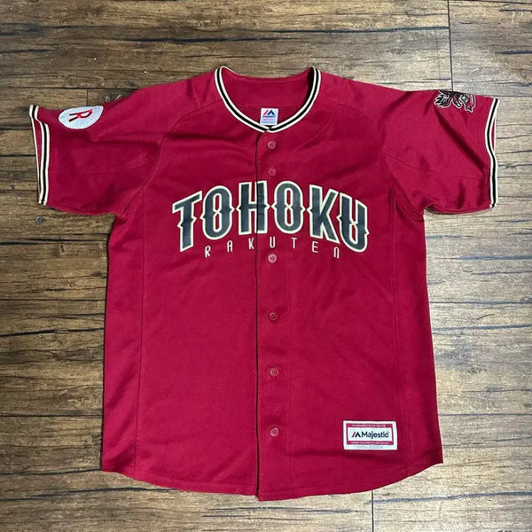 [BUNJANG] Majestic Tohoku Rakuten Golden Eagles NPB Baseball Jersey M / 마제스틱 도호쿠 라쿠텐 골든이글스 NPB 야구 응원유니폼 M 정품