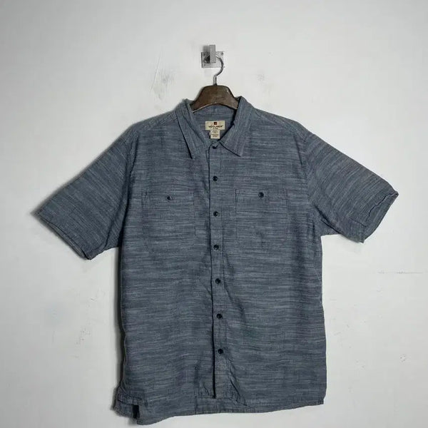 [BUNJANG] WOOLRICH Linen Short Sleeve Shirt / WOOLRICH 울리치 린넨 반팔 셔츠