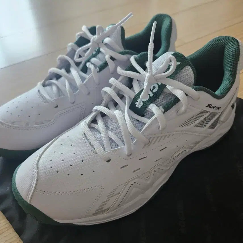 [BUNJANG] Victor P8500 Badminton Shoes White Green (265) / 빅터 p8500 Ag배드민턴화 새제품 265