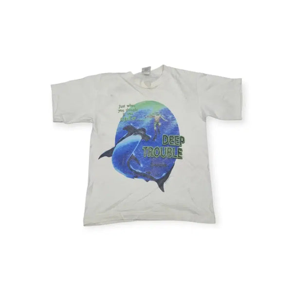 [BUNJANG] Vintage Shark T-Shirt / 빈티지 티셔츠 상어