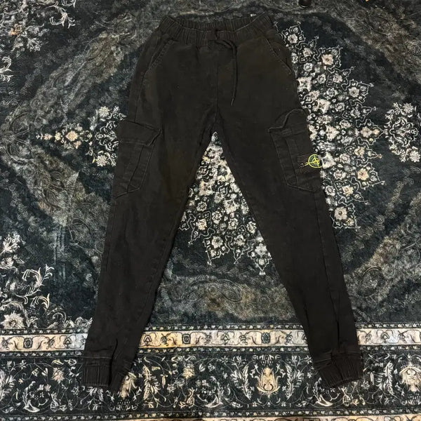 [BUNJANG] Stone Island Patch Cargo Pants / 스톤아일랜드 와펜 조건팬츠