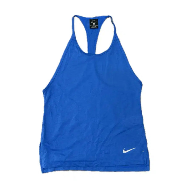 [BUNJANG] Nike Running Sports Sleeveless Tank Top / 나이키 러닝 스포츠 헬스 여름 민소매 나시 기능성 올드스쿨 블루