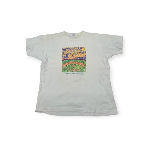 [BUNJANG] Vintage Van Gogh Graphic T-Shirt / 빈티지 티셔츠 고흐