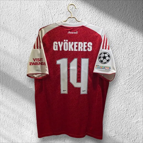 [BUNJANG] Arsenal 25-26 Home Yokeless Jersey (Champions League Final Edition) - XL / 아스날 25-26 홈 요케레스 국내 2XL(챔스결승)