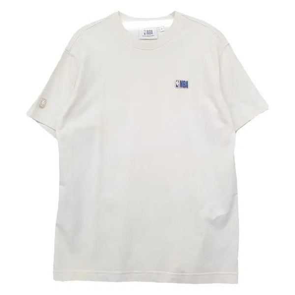 [BUNJANG] NB-A White Short Sleeve T-Shirt (Size S) / 엔비에이 화이트 반팔티 S