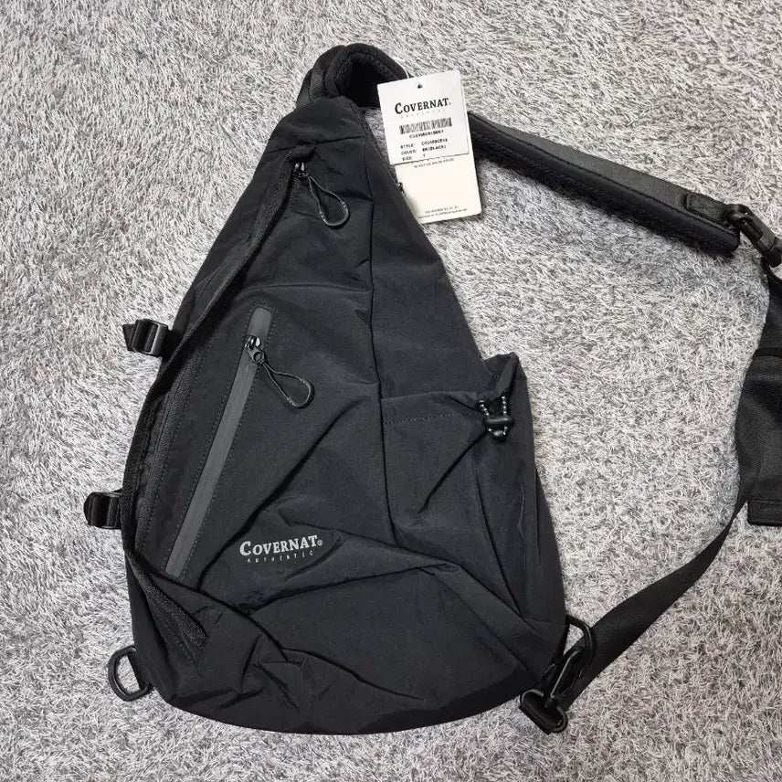 [BUNJANG] Covernat City Flow Nylon Body Bag / [새상품]커버낫 시티 플로우 나일론 바디백
