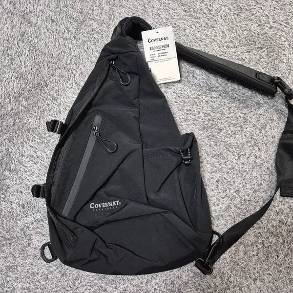 [BUNJANG] Covernat City Flow Nylon Body Bag / [새상품]커버낫 시티 플로우 나일론 바디백