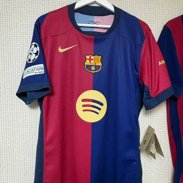 [BUNJANG] 24/25 Barcelona Lewandowski New Sponsor Jersey / 24-25바르셀로나 레반도프스키 신스폰 유니폼