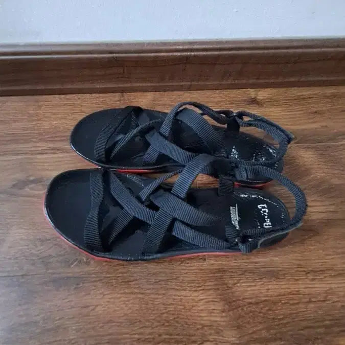 [BUNJANG] Camper Black Strap Sandals (250mm) / 캠퍼 블랙 스트랩 샌들 250mm
