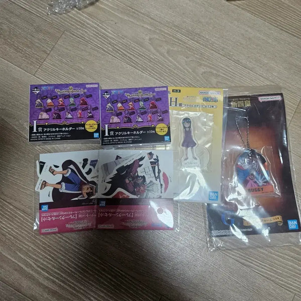 [BUNJANG] One Piece Ichiban Kuji Prize C Acrylic Keychain & Stand & Sticker Set / 원피스 아크릴 키홀더 & 스탠드 & 스티커 제일복권 하위상