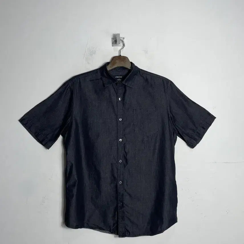 [BUNJANG] Claybone Black Short Sleeve Shirt / 클레이본 블랙 반팔 셔츠