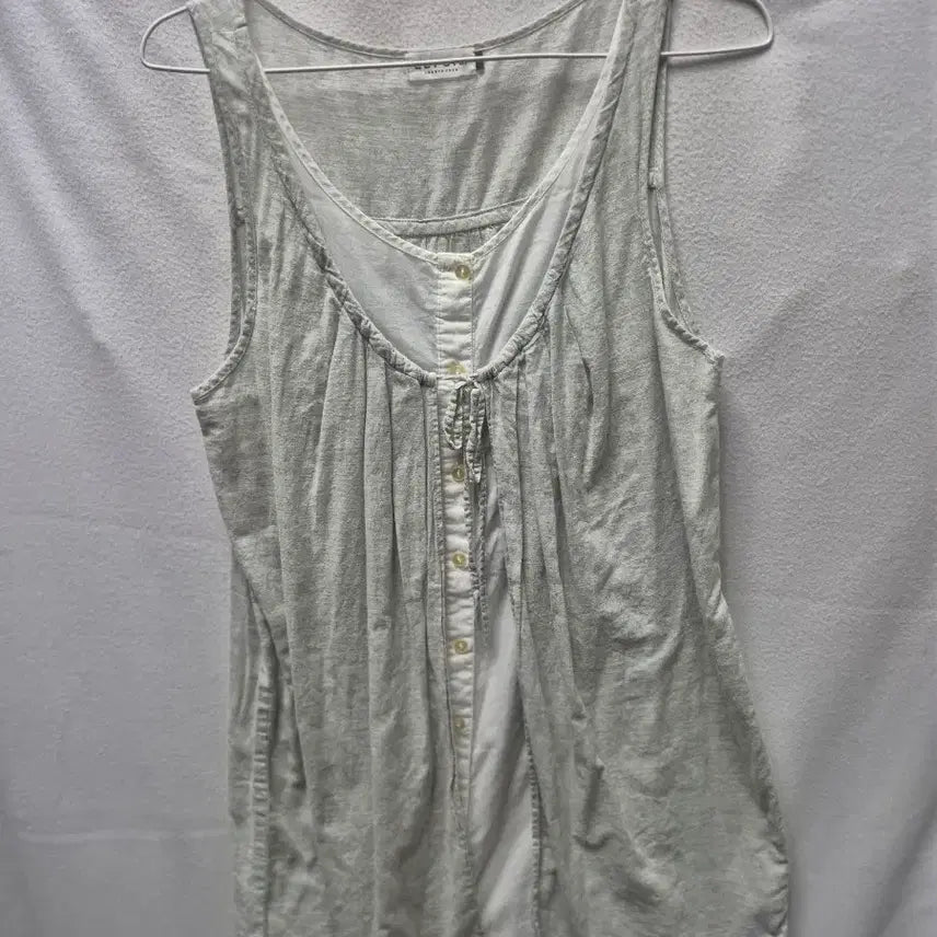 [BUNJANG] Cotton Bay Sleeveless Blouse (M) / 코튼베이 민소매 블라우스 M