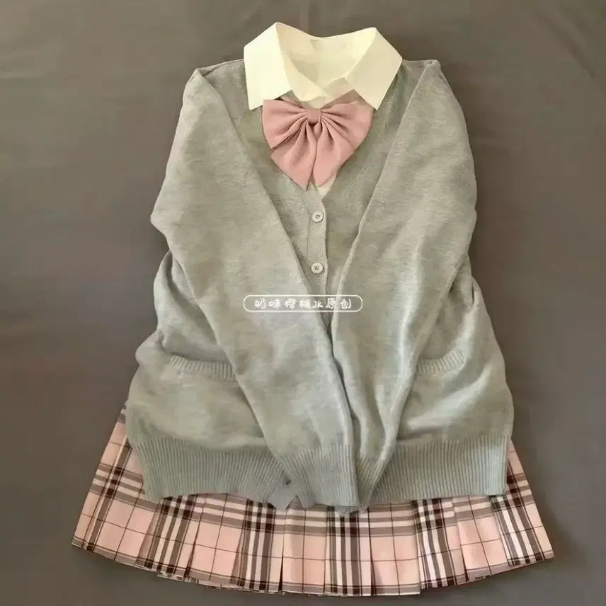 [BUNJANG] JK Uniform Gyaru Concept Set / 졸업사진 졸사 갸루 컨셉 jk 교복 핑크 희귀