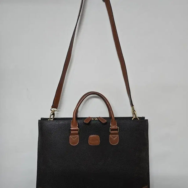 [BUNJANG] BRICS Leather Briefcase Brown / 거의새제품) 브릭스 가방 서류 가방 브라운