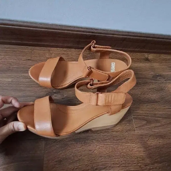 [BUNJANG] Camper Leather Sandals Brown Size 235 / 캠퍼 가죽 샌들 브라운 235사이즈